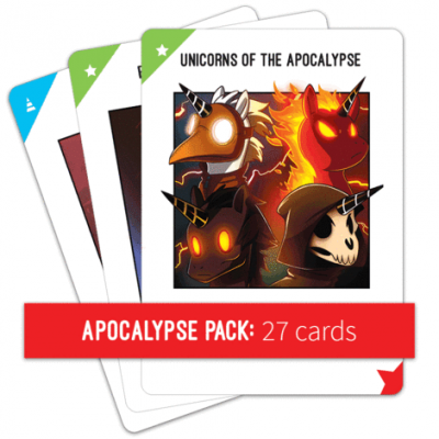 2017 Unstable Unicorns Apocalypse Expansion Pack NEW/ SEALED 27 Cards,1st Ed