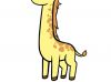 Giraffecorn with a neck so long you can't see his head for Justin Olaso