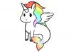 Rainbow Mermaid Pegasus Unicorn for Smurggurl22