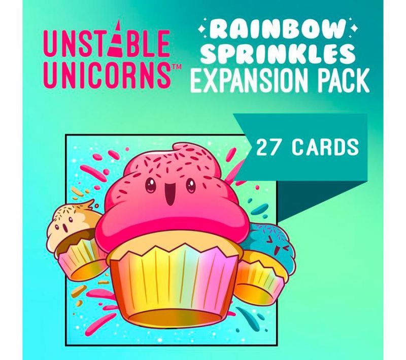 Unstable Unicorns Expansion Deck - Rainbow Sprinkles Expansion